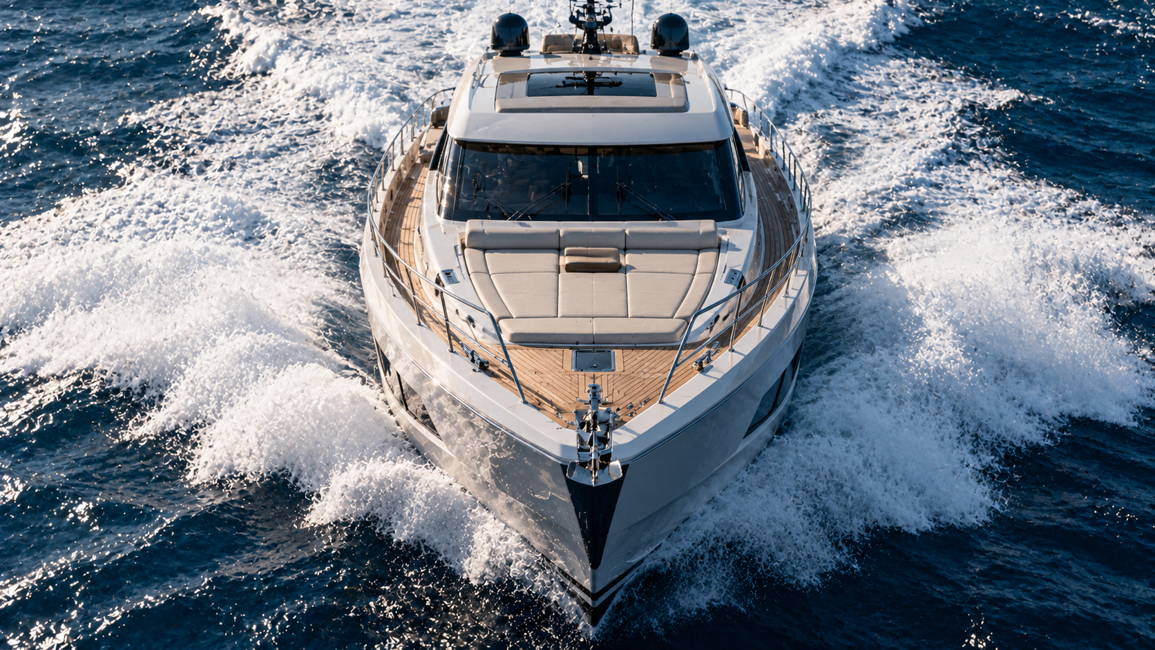 Luxury motor yacht available for private day charter